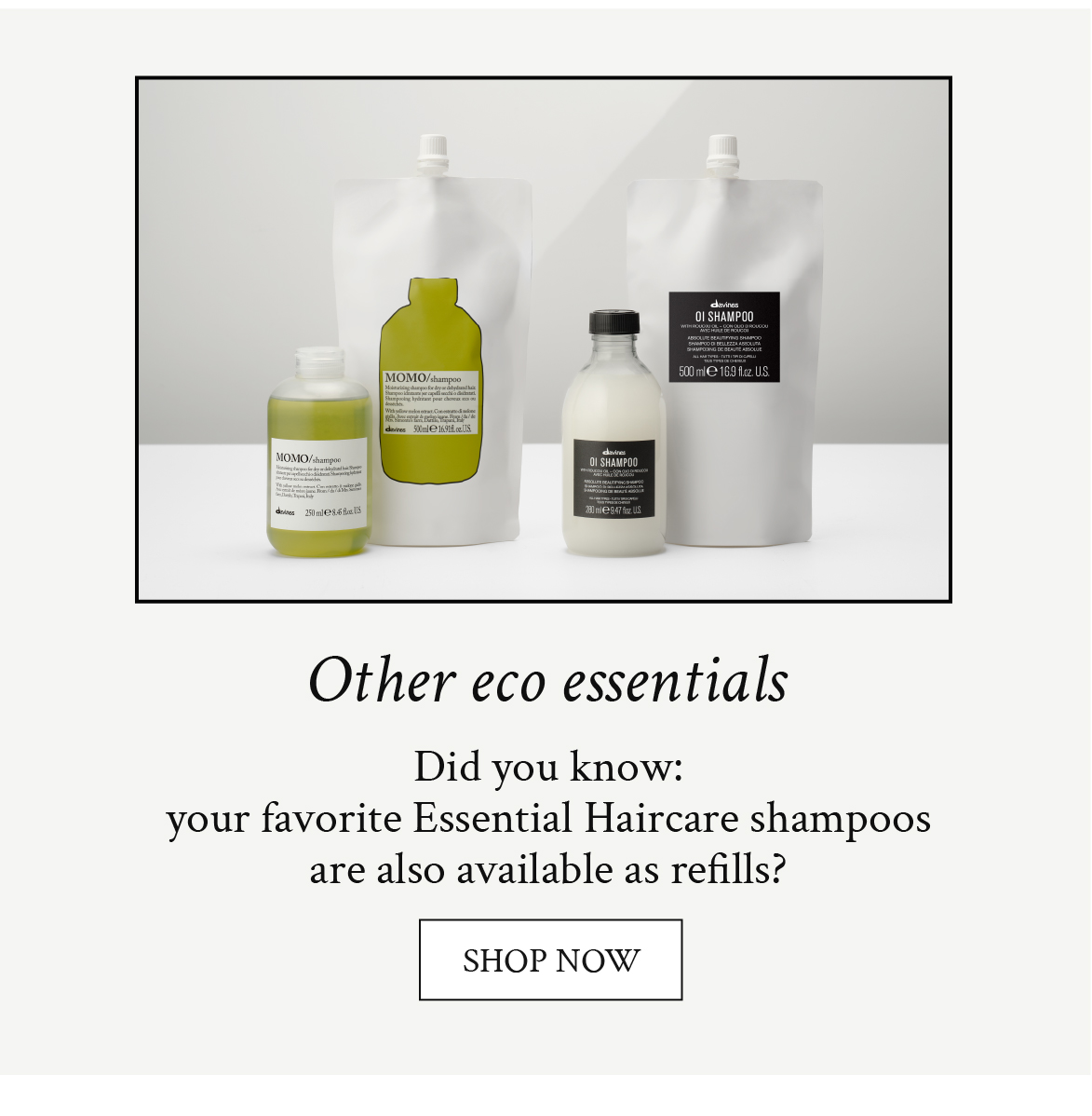 Other eco essentials