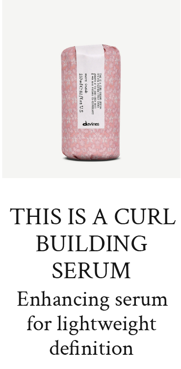 This is a Curl Building Serum