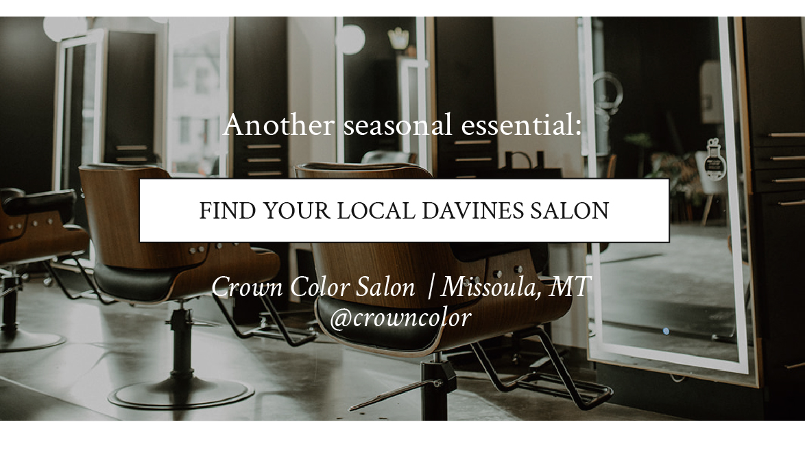 Find your local Davines salon
