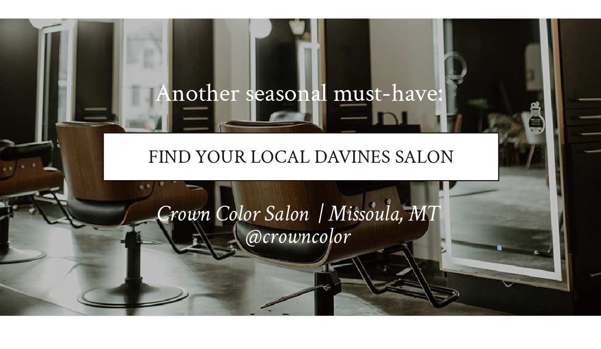 Find your local Davines salon