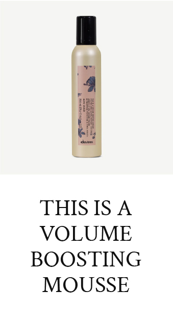 This is Volume Boosting Mousse