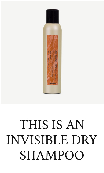 This is an Invisible Dry Shampoo