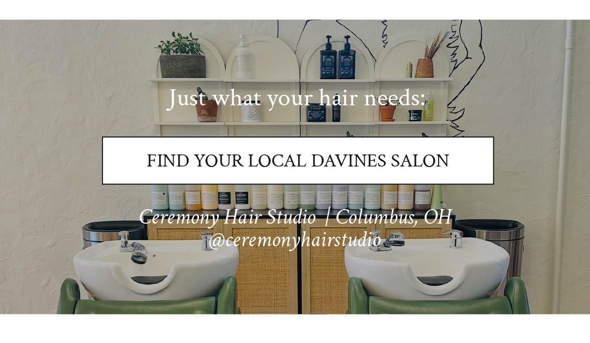 Find your local Davines salon