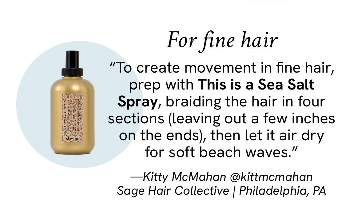 For fine hair