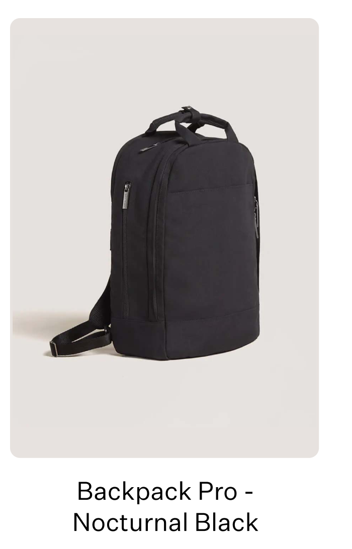 Backpack Pro - Nocturnal Black