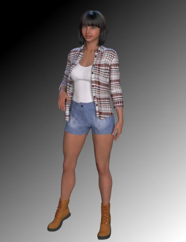 FG dForce Outdoor Style for Genesis 9 Feminine