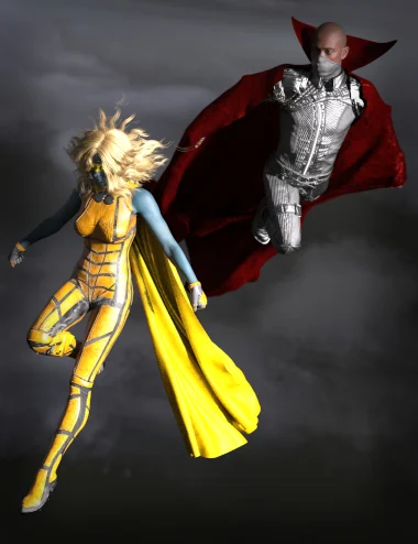 SY dForce Capes and Cloaks Genesis 9