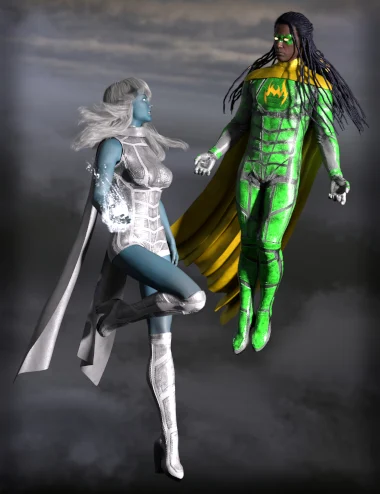 SY dForce Capes and Cloaks II Genesis 9