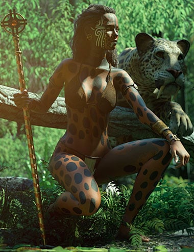 Native Legacy Poses for Genesis 9 and 8 Female
