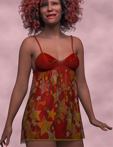 DNA Robby dForce Mini Dress for Genesis 9