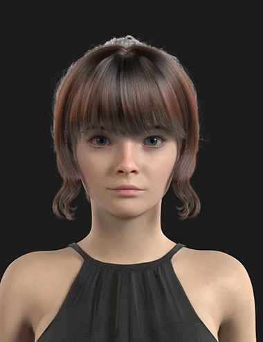 XYZ Cute Hair for Genesis 9