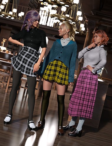 dForce Librariancore Outfit Texture Add-On