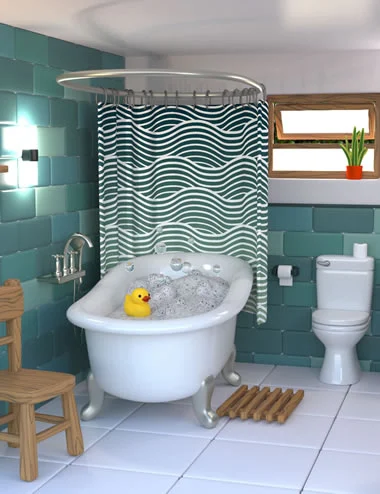 Bubbly Bathroom