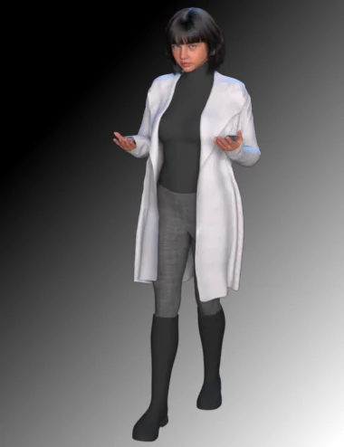 FG NY Winter Outfit for Genesis 9