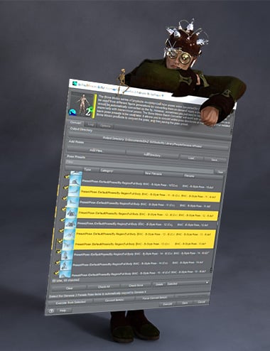 Bone Minion Batch Converter for Genesis 2 Poses