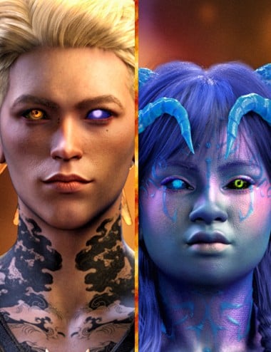 FPE Deity Eyes for Genesis 9