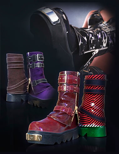 LA Monster Boots for Genesis 9