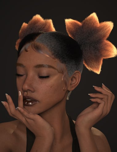 dForce AO Starchild Hair for Genesis 9