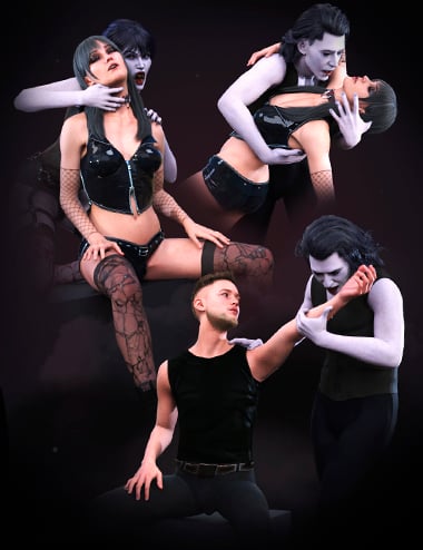 LA Vampire Poses for Genesis 9 and 8