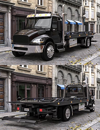 PML Flatbed Tow Truck