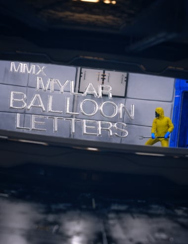 MMX Mylar Balloon Letters