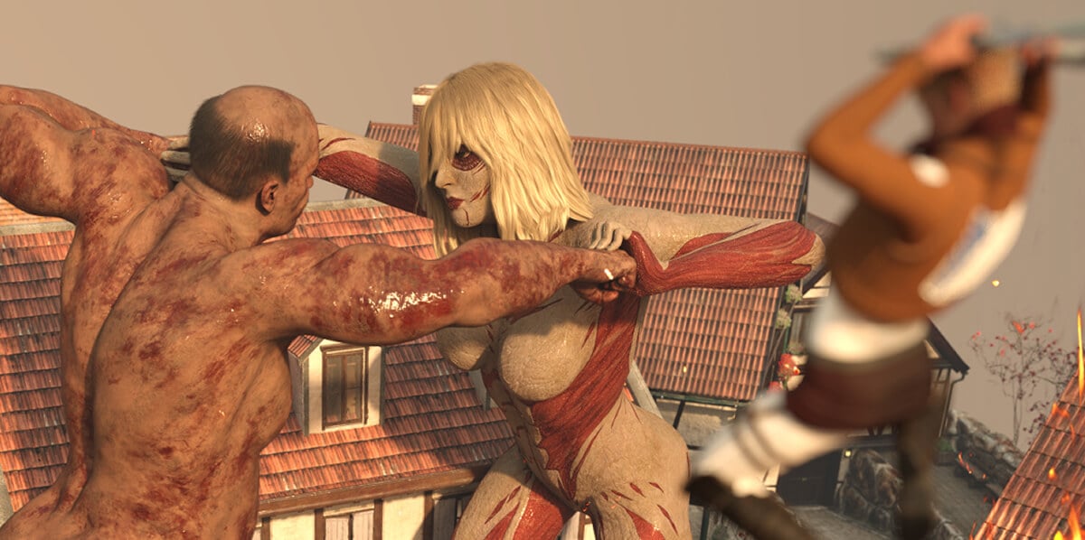 Giantess Shapes and Poses Epic Set for Genesis 9