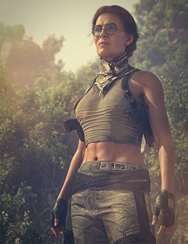 FN Elara Croft HD for Genesis 9