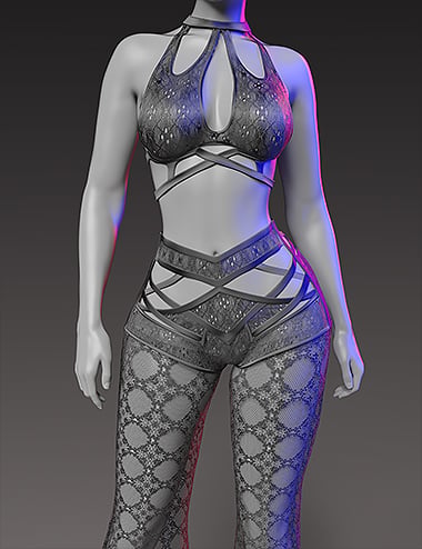 InStyle - dForce Serenity Zen Outfit Texture Add-On