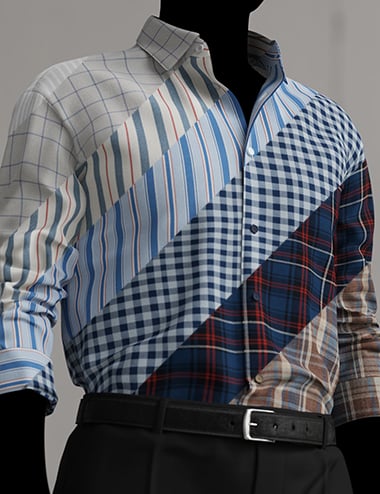 MI Masculine Summer Casual Outfit Texture Add-On