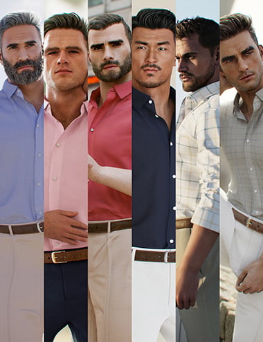 MI Masculine Summer Casual Outfit Bundle