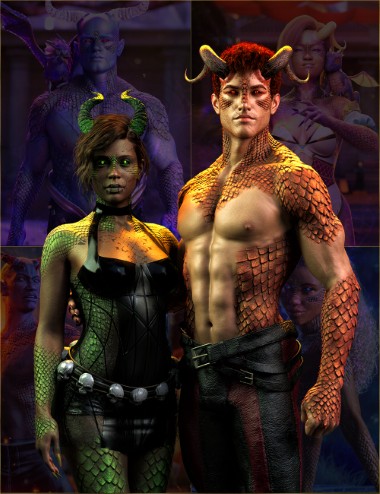 FPE HD Dragon Scales for Genesis 9