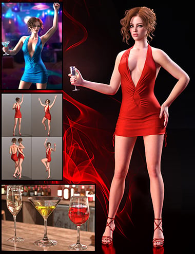 EF Nightclub Glamour Bundle for Genesis 9