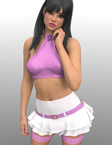 X-Fashion Candy Pop Outfit for Genesis 9, 8,1 and 8 Female