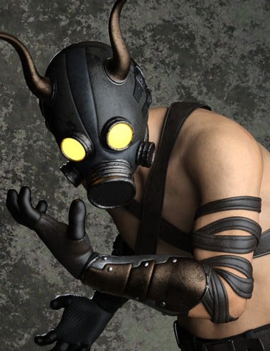 DZ Gas Mask Demon for G9 Masculine