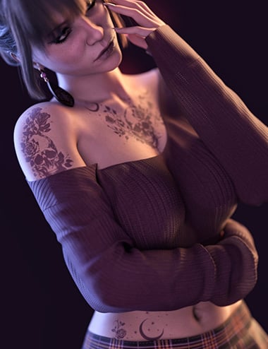 Astrella Tattoos for Genesis 9