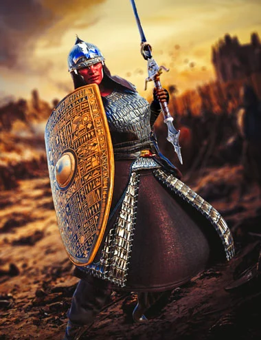 Old World War Shields, Swords & Dagger for Genesis 9 Base