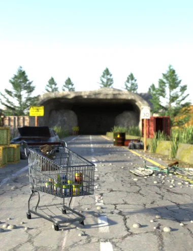 AP Post-Apocalyptic Modular Environment Prop Set