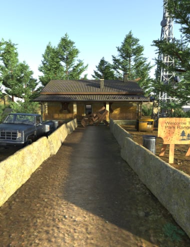 AP Post-Apocalyptic Park Ranger Office