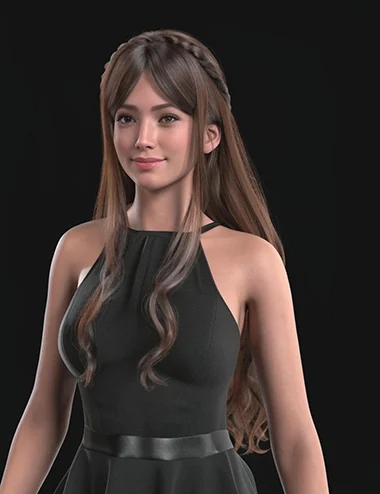 XYZ Chan Hair for Genesis 9