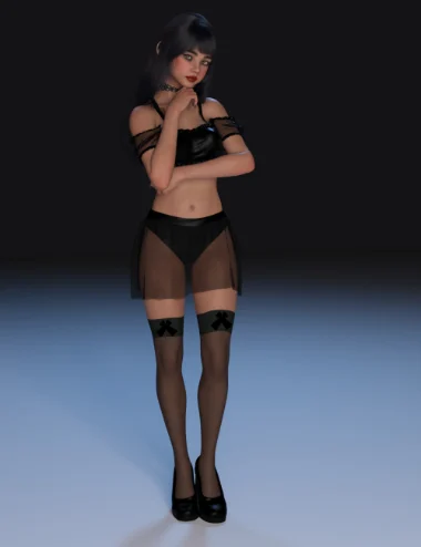 FG dForce Dream Girl Outfit for Genesis 9