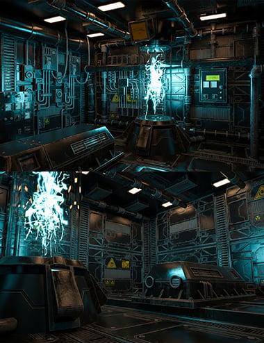 Sci-Fi Reactor Chamber