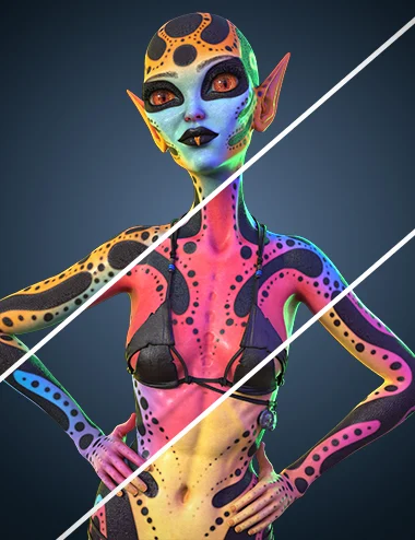 SE Veira Lizard Skin for Genesis 9