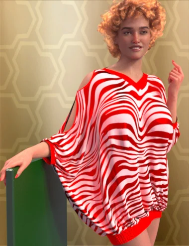 DNA Elsa dForce Mini Dress for Genesis 9