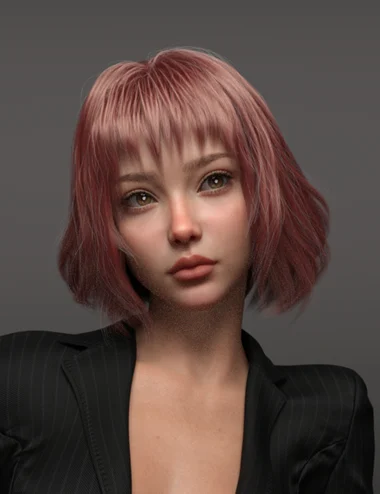 EG PWNQ Hair and Poses for Genesis 9 Bundle