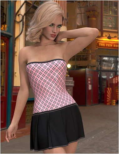 dForce Penelope Dress for Genesis 9