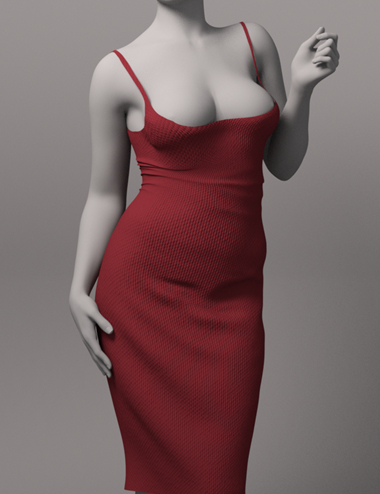 dForce EG QWCN Dress for Genesis 9