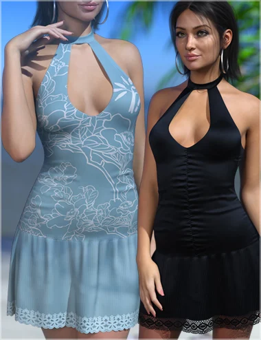 dForce Summertime Party Dress Genesis 9