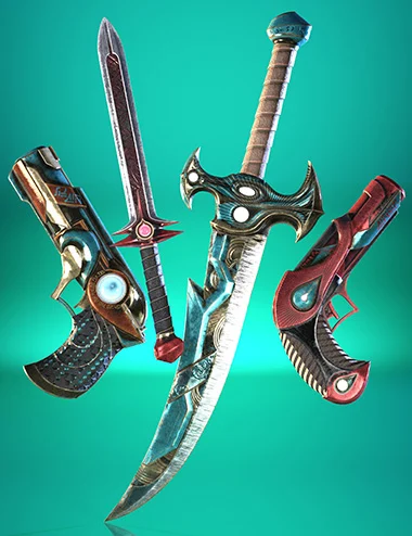 Alien Assassin Weapons