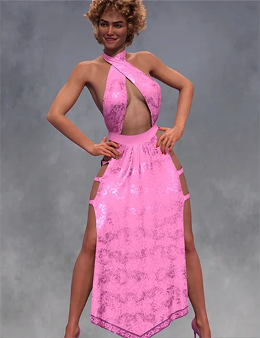 SIC Koalemous dForce Gown for Genesis 9