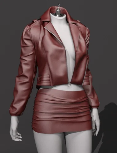 EG AJKL Leather Jacket for Genesis 9